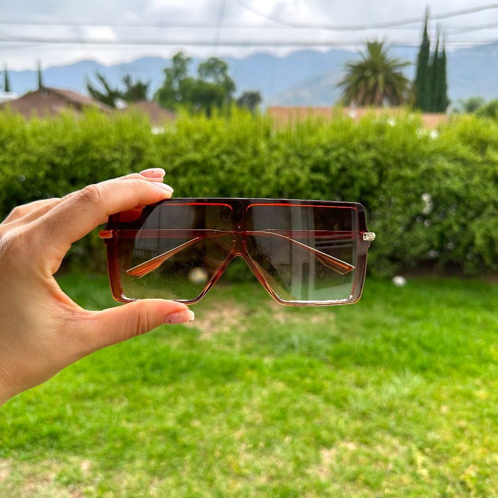 Brown Fashion Sungasses